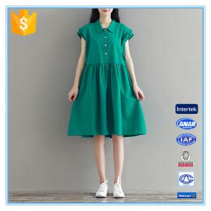China Fashion Loose Style Casual Women Plus Size Dresses Fat Girls Clothing factory