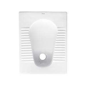 China Squatting Pan Toilet WC Bathroom Ceramic Toilet Squat Sanitary Ware Without Trapway factory