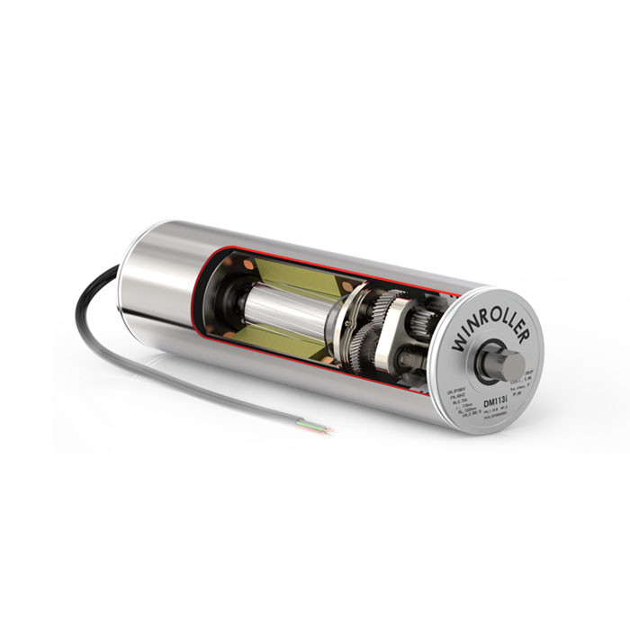 DM113i-1 Oil-Immersed Belt Conveyor Roller AC Motorized 230V/50Hz For Flat Belt Conveyor