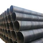 Plastic Pipe Cap SSAW ASTM A252 Standard Piling Pipes Spiral Steel 20 22 24 28