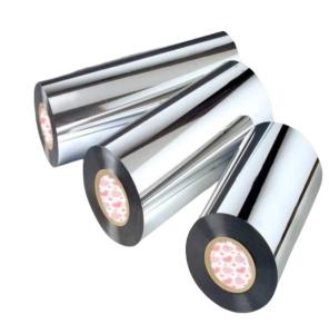 China Silver Metallized BOPP/CPP/PET Film for Flexible Chips Packaging factory