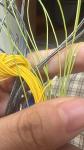 150D Polyester Water Proof Coating Yarn Water Resistance PVC Coated Yarn Waxed