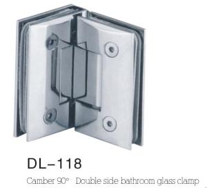 China glass clamps DL118, Zinc alloy factory