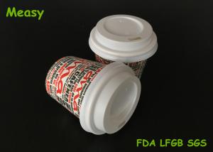 China Small 4oz Disposable Paper Cup Lids / Coffee Cup Cover Free Sample Eco Friendly factory