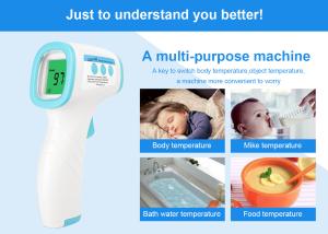 China Medical Children Adult Baby Non Contact Infrared Thermometer With Lcd Screen factory