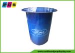 Blue Printing Stand Up Cutouts Portable Advertisng Cardboard Display Table AD017