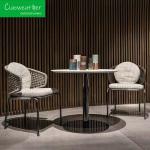 Garden Furniture Set Style Aluminum Rope Outdoor Table and Chair Set with