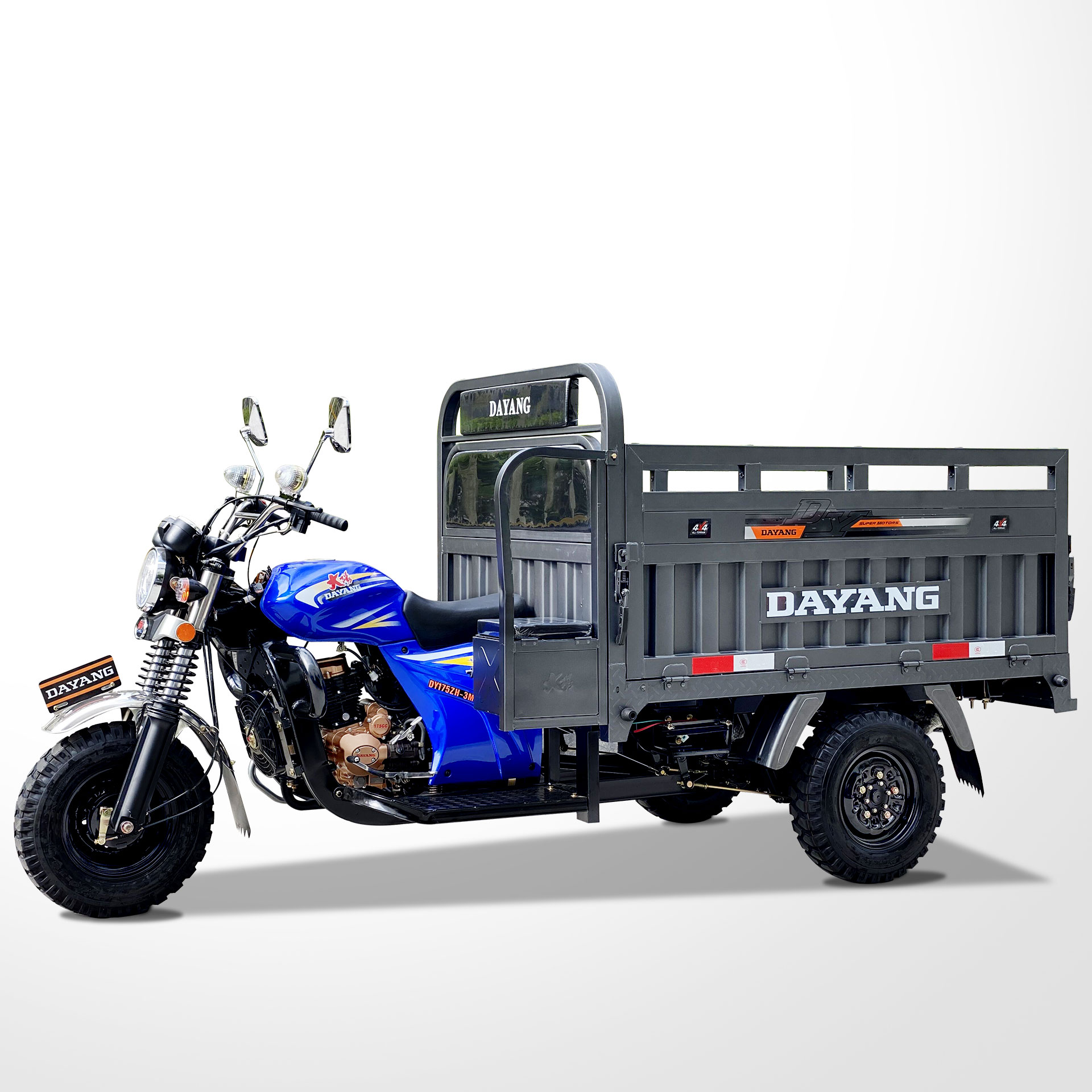 Cargo Transportation 175cc 200cc 250cc Air-cooled Motorized Tricycles for Passengers