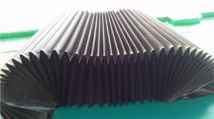 China Heat-sealed &amp;folded bellows fabric +PVC for any kind of machine dust covers factory