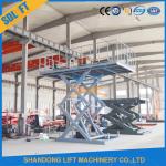 Hydraulic Car Lift Table Customized Request Scissor Car Lift Platform