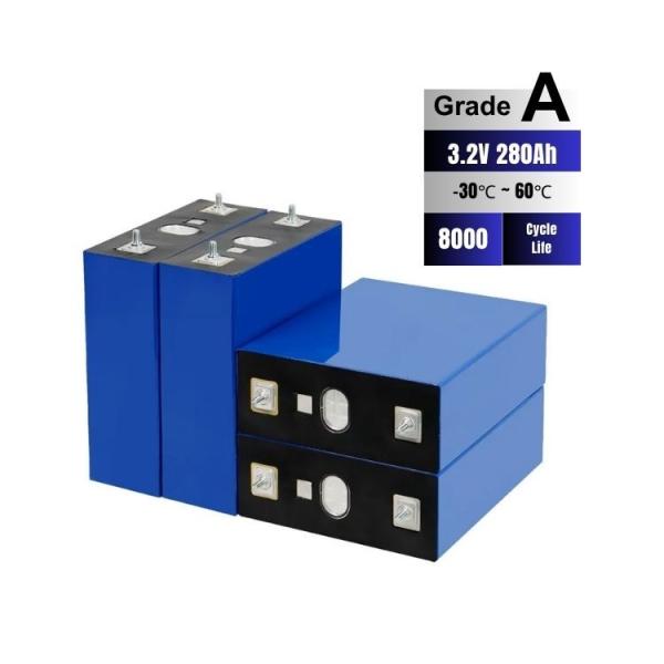 China LiFePo4 Battery Cell 11000 Cycles LiFePo4 Battery Cell REPT 3.2v280ah Prismatic Lithium Ion Batteries factory