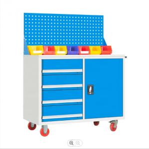 China Heavy Duty Car Repair Rolling Tool Carts With Drawers ISO9001 factory