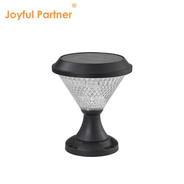 Outdoor Solar Power Garden Light ABS Material Epistar SMD DIA 245mm IP65 APP