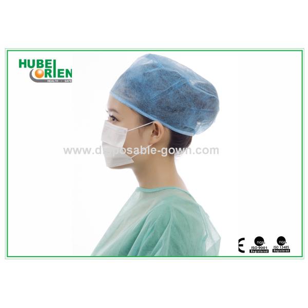 China Excellent Filtration Disposable Earloop Nonwoven Face Mask For Hospital factory