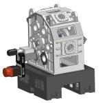 6 Station 10 Spindles Vertical Transfer Machine For Ductile Iron Pipe Fittings