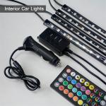 Wi-Fi+Bluetooth double mode, Smart Interior Car LED Lights(Dream Color),Music