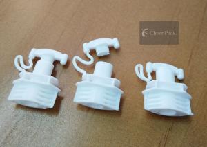 China PE Material Twist Off Cap , Safety Baby Food Pouch Tops 5.5*4.8mm Innernal Size factory