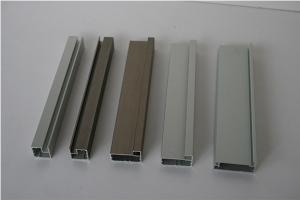 China 450W 0.4mm Powder Coating Aluminum Solar Panel Frame silver color factory