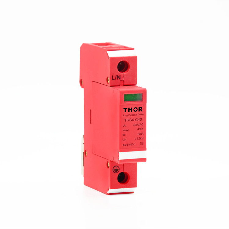 Surge diverter 40KA surge protector lightning protector SPD
