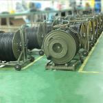 Retractable Fiber Optic Cable 500 Meter on Tactical Fiber Optic Cable Reel