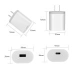 18w PD Quick Charger Adapter EU US Plug Travel 5v 9v 12v Power Delivery Adapter