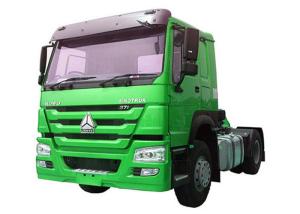 China Green 2018 Year Used Howo N7 Tractor 8000kg Diesel Tractor Trailer Head factory