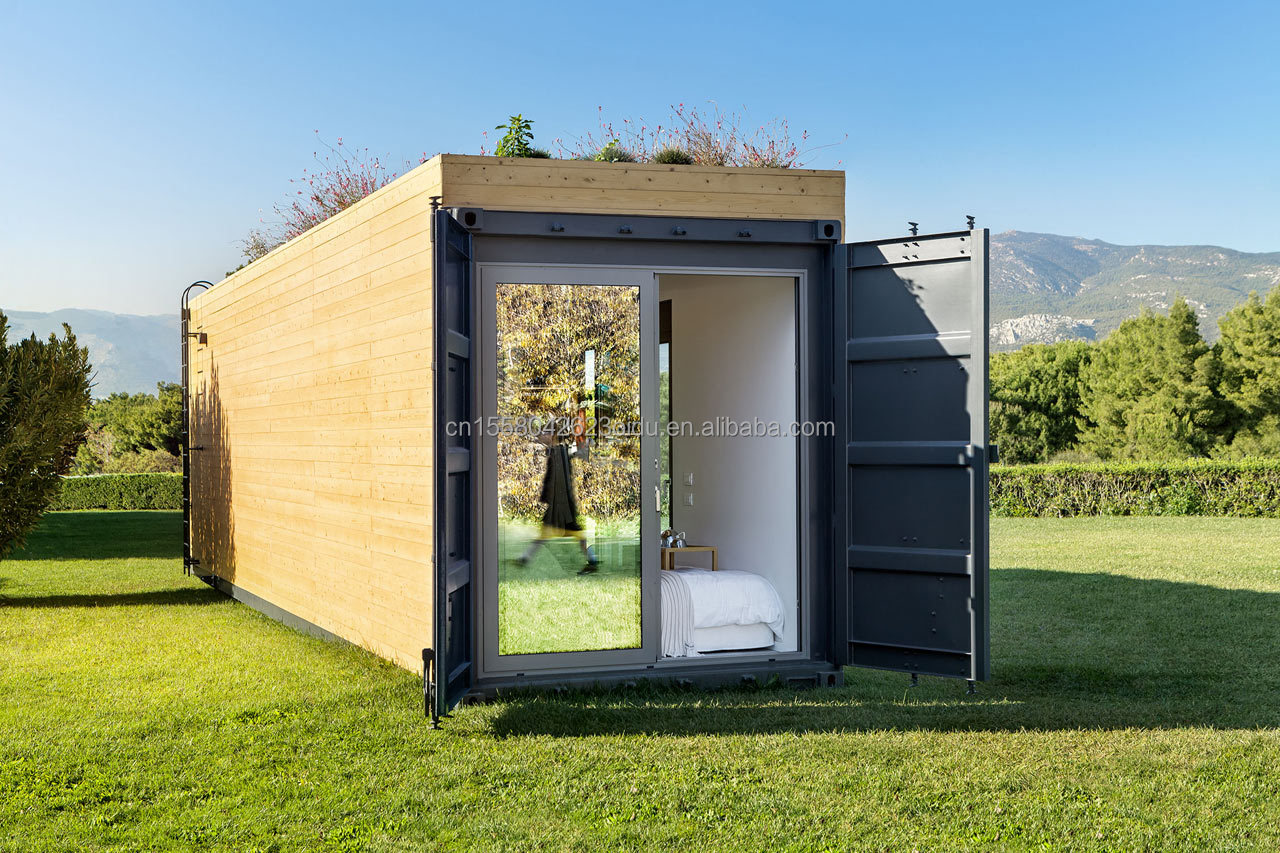 Rent a Prefabricated Wooden House Container House for Hotel Accommodations