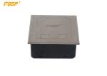 Waterproof Electrical Raised Floor Box Systems Under Floor Flush Outlet Box For