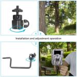 Hunting Camera Metal Tree Bracket Fittings Mountings Fixed for Trail Camera