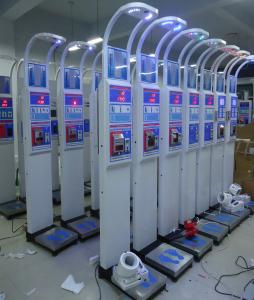 China AC110V - 220V Ultrasonic Height And Weight Machine For Adults 500kg Rated Load factory