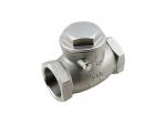 316SS Flange Check Valve NPT Ends 3/8'' 200 Psi 14 Bar with Metal Seat