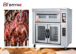 Stainless Steel Commercial high temeprature Electric One Deck Two Tray Bakery