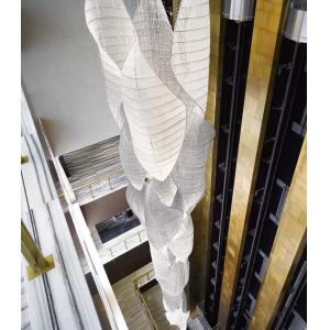 Non-Standard Engineering Custom Lighting Fixtures Large Crystal Banquet Hall