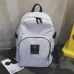 Backpacks men and women Korean version of the latest fashion backpack capacity