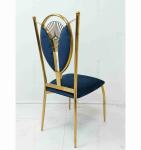 Dining Room Chairs High Back Padded Kitchen Chairs Student Metal Frame