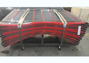 China PU Strip Self Cleaning Screen Mesh For Metso Vibrating Screen 1200-1800Mpa factory