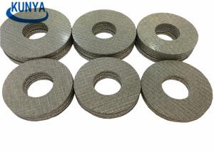 China Compound Two Layers 1.7mm Sintered Round Hole Perforated Sheet factory