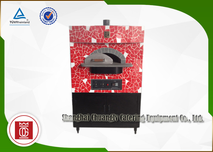 Ceramic Tiles 2Pcs 12" Italy Pizza Oven , Traditional Pizza Oven Gas Fired