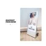 43inch Outdoor Digital Poster Kiosk Waterproof Touch Screen Battery Powered 24V