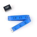 Soft Flexible 120 Inch Measuring Tape Blue For Body Weight Loss Measuring ODM