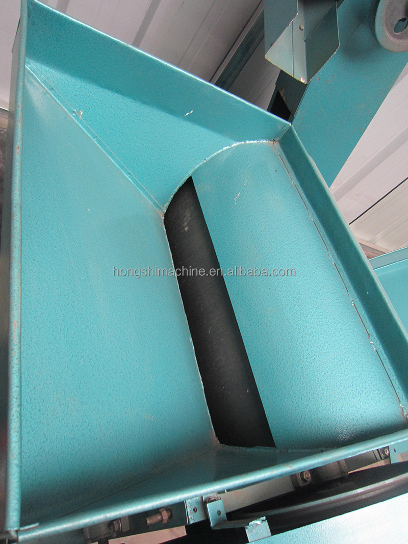 1000-1200kg/h Fiber Decorticating Machine , Diesel Castor Beans Peeling Machine