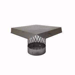 China 0.45mm SS Chimney Flue Rain Caps Cowl For Clay Flue Rust Resistant factory