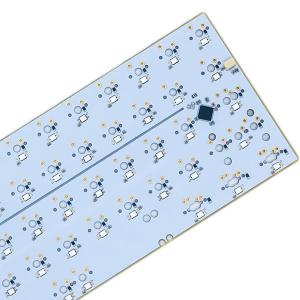 China FR4 Polyimide Mechanical Keyboard PCB Wireless Hotswap Pcba Circuit Board on sale