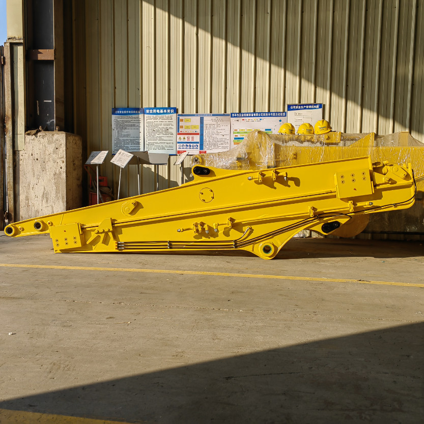 Excavator sliding arm for SH125、SH135 8m are sturdy and durable with greater digging power