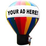 6mH Promotional Inflatable Ground Balloon, Cheap Inflatable Advertising Balloons
