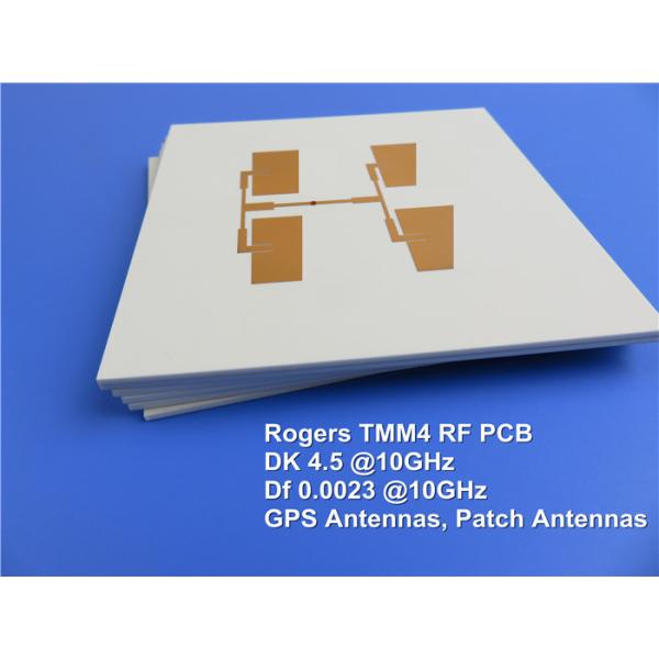 China Rogers TMM4 Microwave Printed Circuit Board 15mil 20mil 25mil 30mil 50mil 60mil With Immersion Gold factory