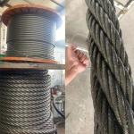 Galvanized Flexible Steel Wire Rope 7X19 6x19 FC IWRC for Marine/Architectural