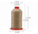 210d/3 High Tenacity Polyester Thread for Sewing Machine Multicolor Top Sewing