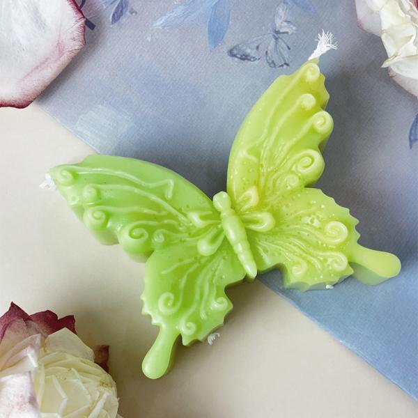 MHC Animal Butterfly 3d Decorations Candle Silicone Molds For Candle Making