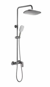 China 3 Functions 700-1160mm Column Shower , Stainless Steel 304 Shower Column Set factory